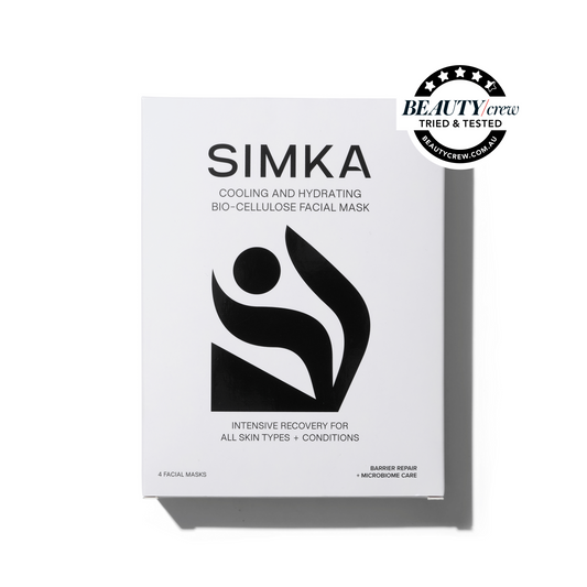 SIMKA Cooling + Hydrating face Mask - 4 pack