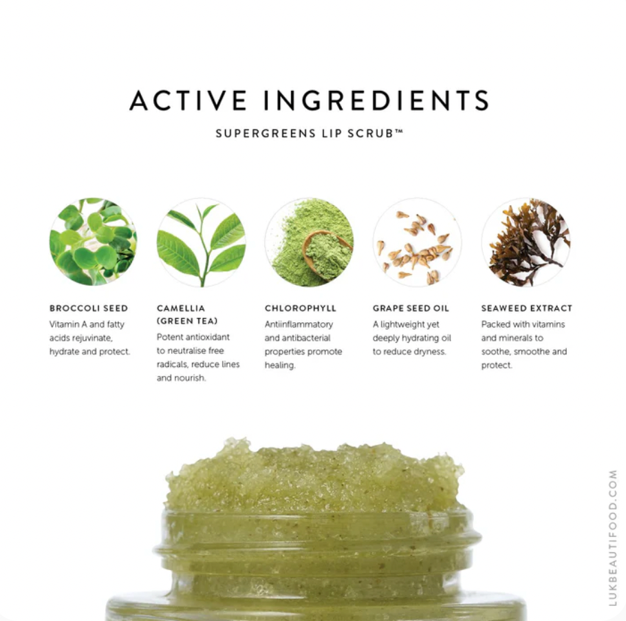 Supergreens Lip Scrub